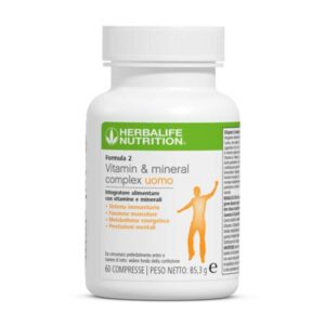 Formula 2 Herbalife Uomo integratore multivitaminico specifico per uomini