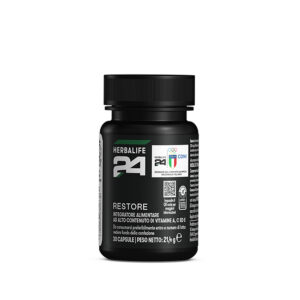 Herbalife24 Restore, integratore con vitamine A, C ed E, 30 capsule
