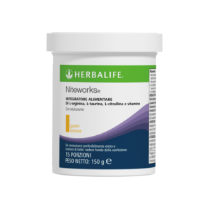 Niteworks Herbalife gusto limone, barattolo da 150 g per 15 porzioni