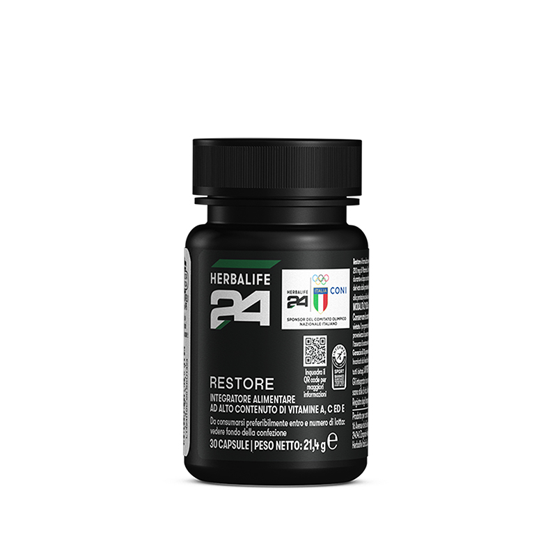 Herbalife24 Restore, integratore con vitamine A, C ed E, 30 capsule