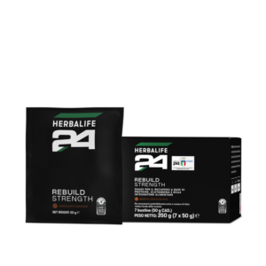 Herbalife24 Rebuild Strength gusto cioccolato, confezione da 7 bustine da 50 g