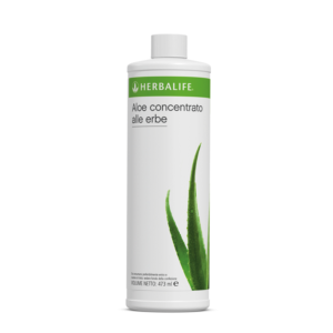 Aloe Concentrato alle Erbe Herbalife gusto naturale, bottiglia da 473 ml