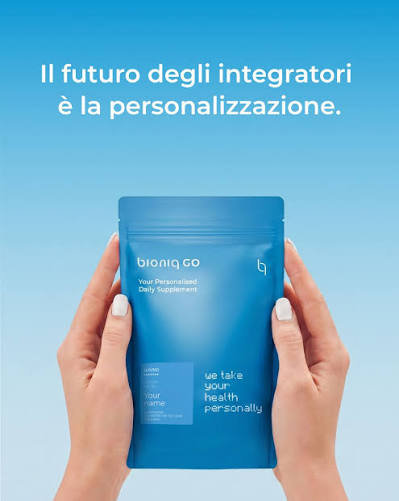 Bioniq GO, integratore giornaliero personalizzato